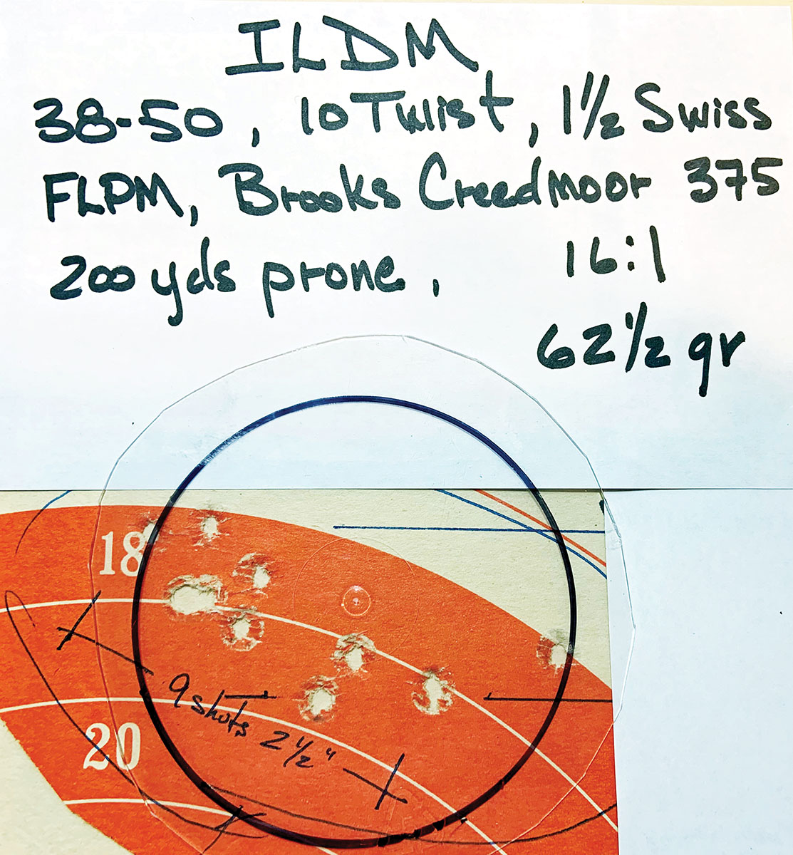 An Incremental Load Development Method Black Powder Cartridge